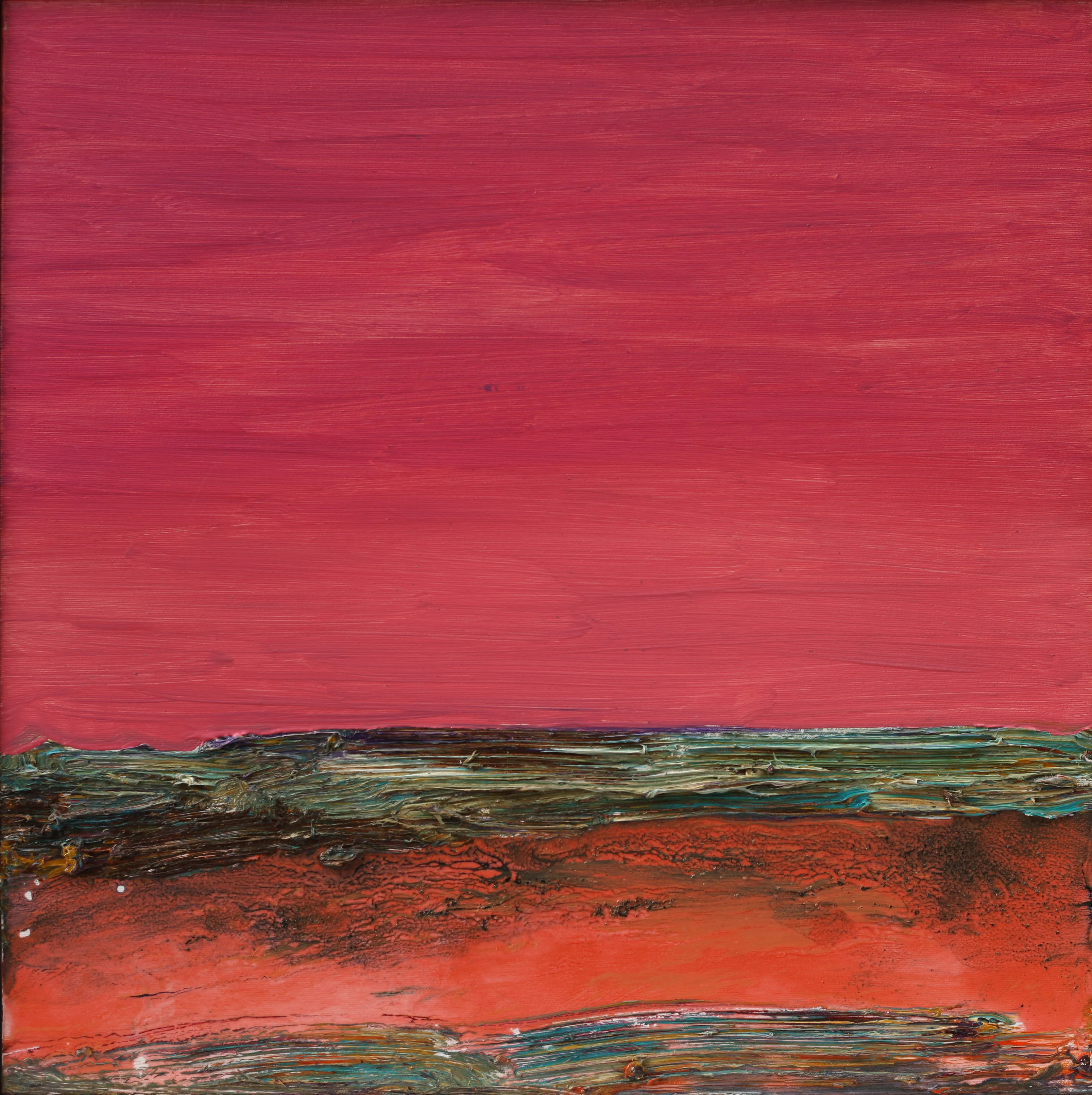 Image of 97 by Andriy Aksyutov, size: 60х60, Painting medium, part of the Горизонти series