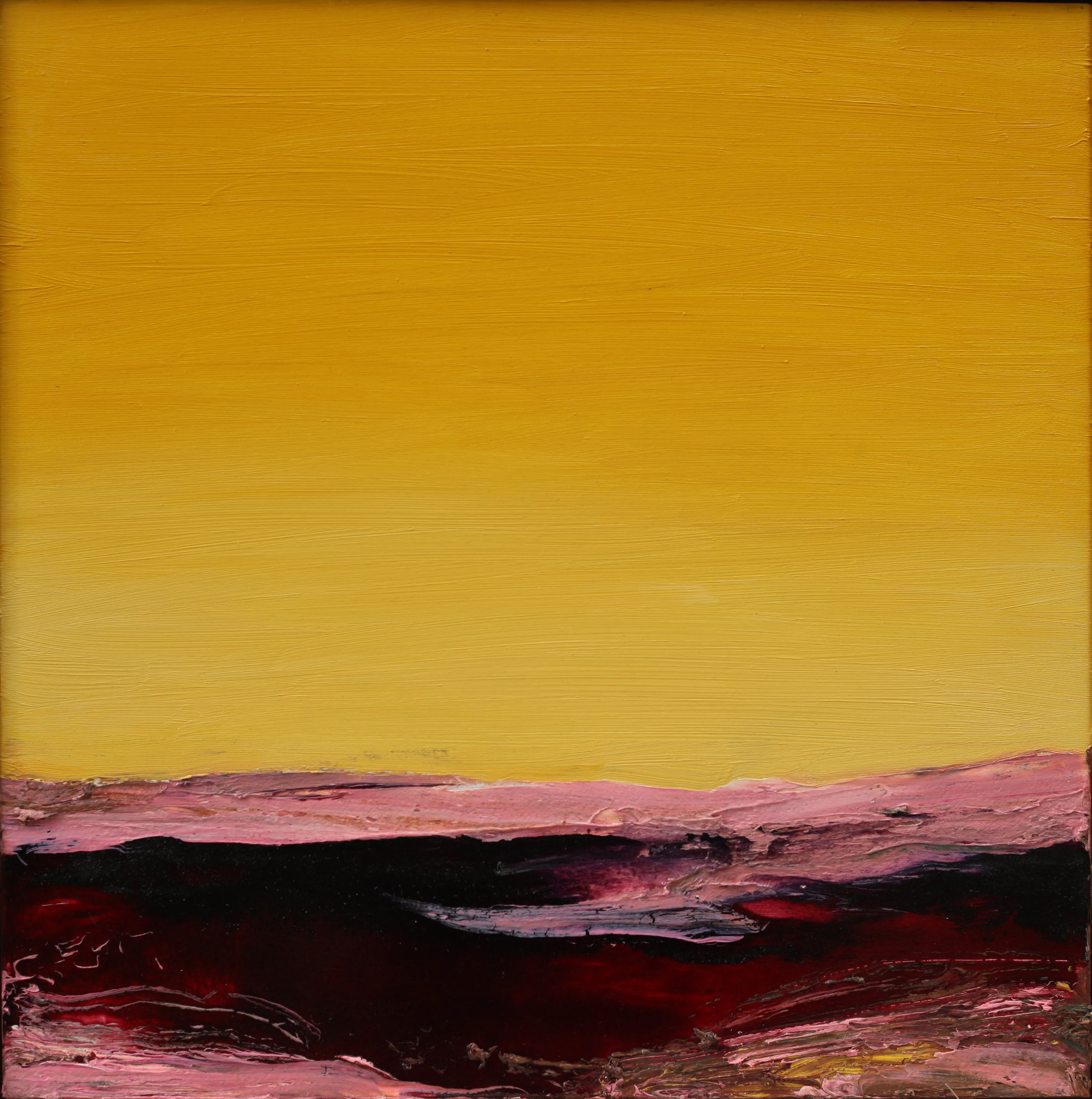 Image of 128 by Andriy Aksyutov, size: 60х60, Painting medium, part of the Горизонти series