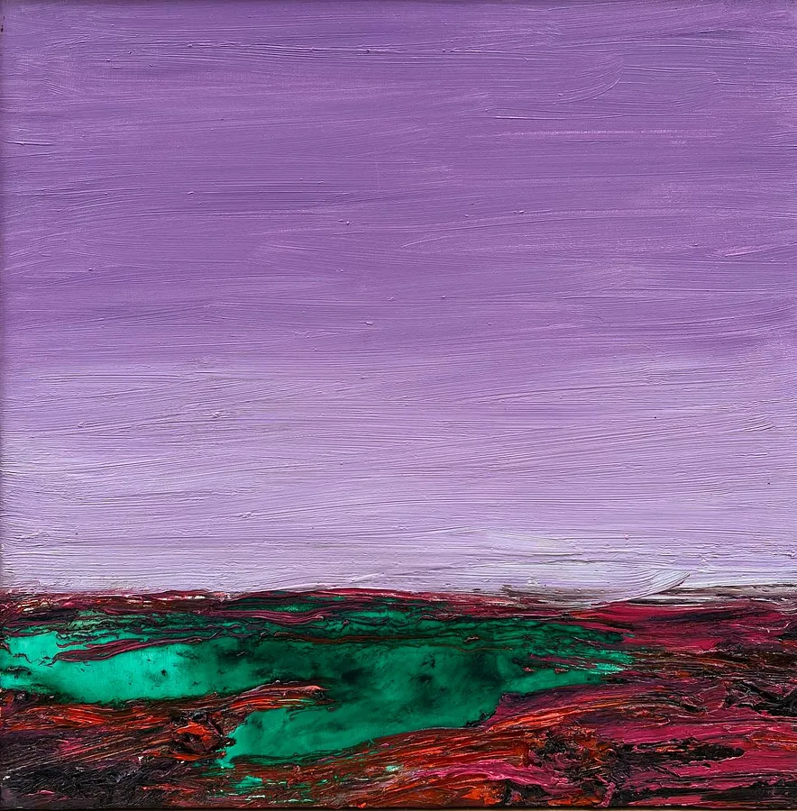 Image of 79 by Andriy Aksyutov, size: 60х60, Painting medium, part of the Горизонти series