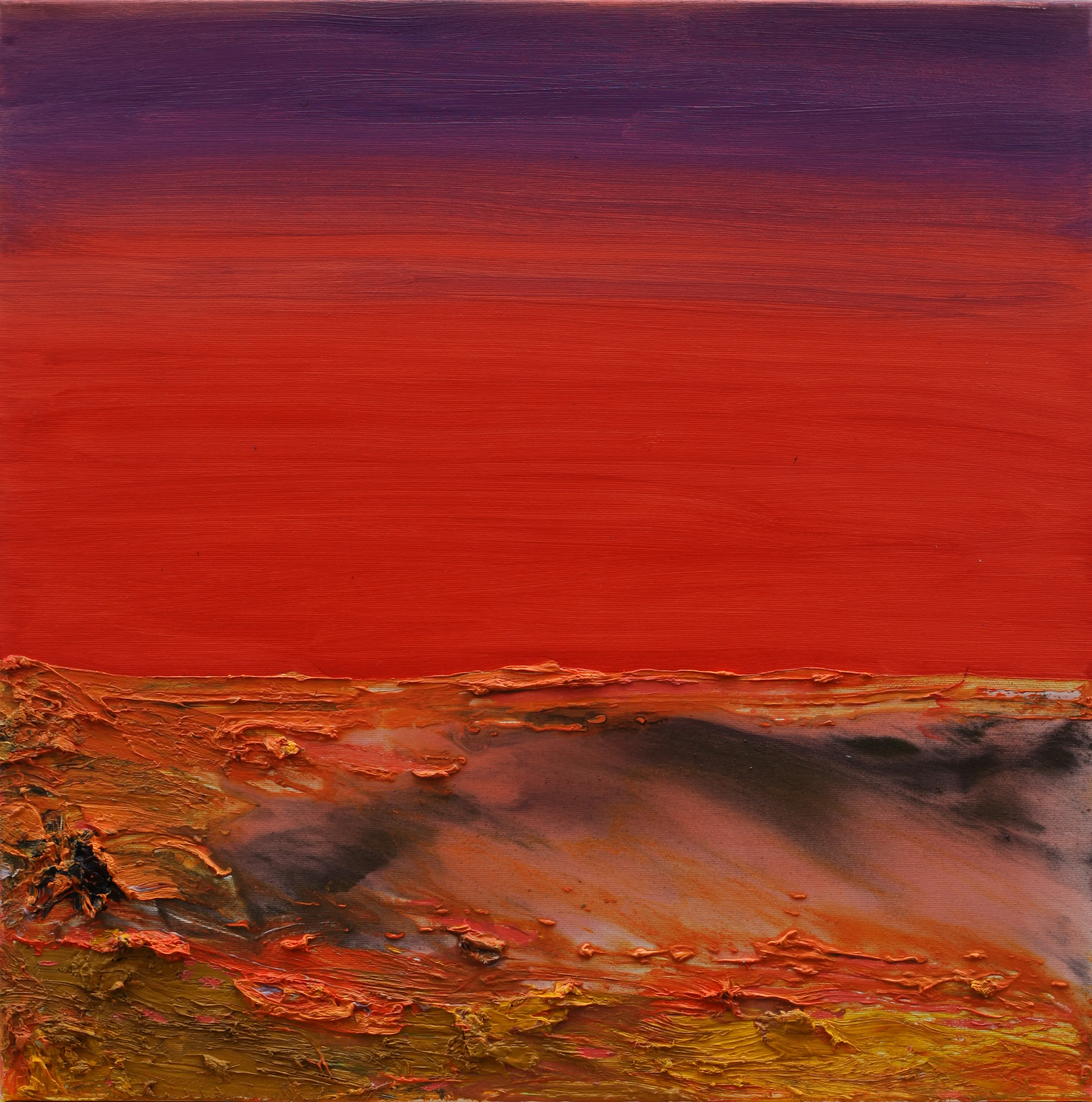 Image of 183 by Andriy Aksyutov, size: 60х60, Painting medium, part of the Горизонти series