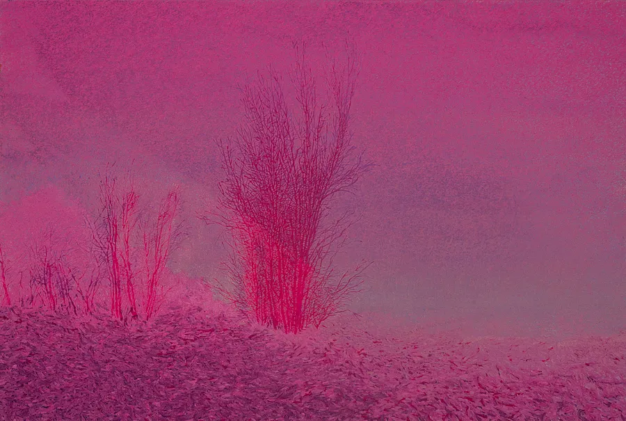 Image of 76 by Andriy Aksyutov, size: 80х120, made of полотно, олія, Painting medium, part of the Самотність series