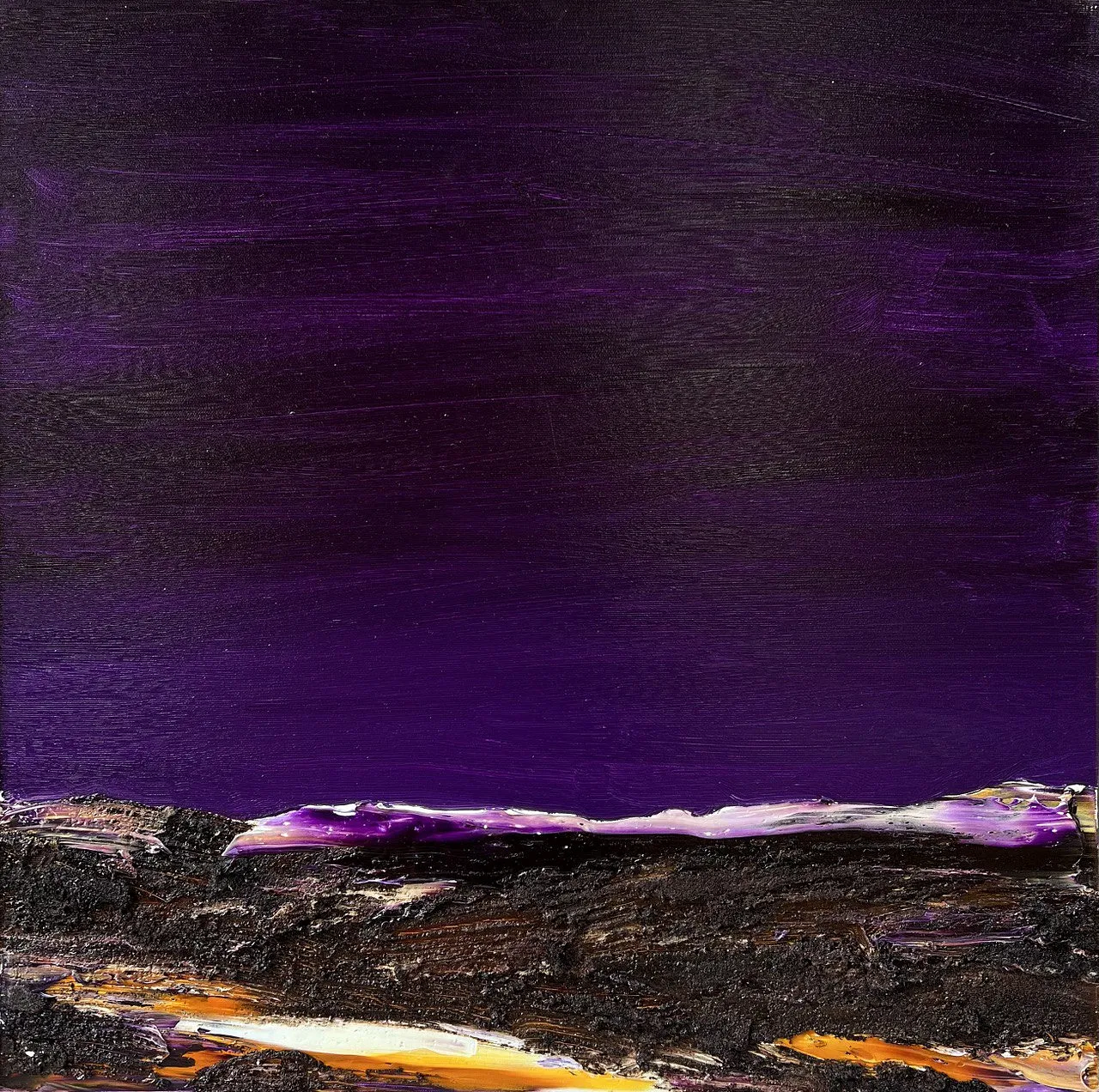 Image of робота "103" by Andriy Aksyutov, size: 60х60, made of Oil on canvas, Painting medium, from Rivne, part of the Горизонти series, priced at $200