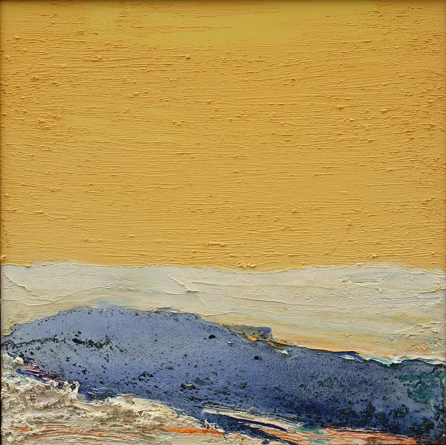 Image of 163 by Andriy Aksyutov, size: 60х60, Painting medium, part of the Горизонти series