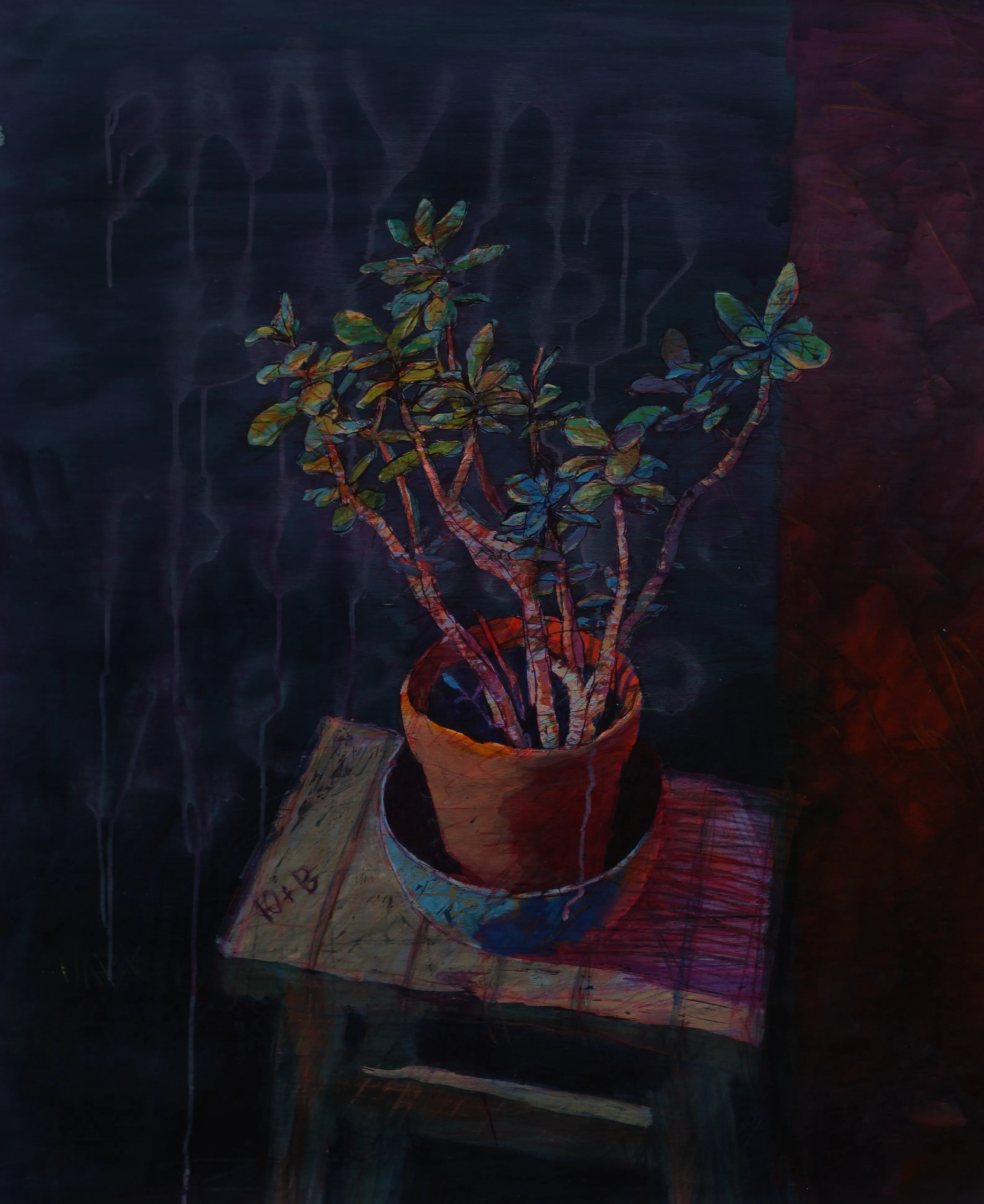 Image of 239 by Andriy Aksyutov, size: 95х80, Painting medium, part of the Сходинковий марш series